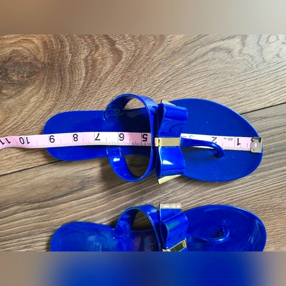 MK - blue sandals, size 5.5 -6 - Picture 11 of 15